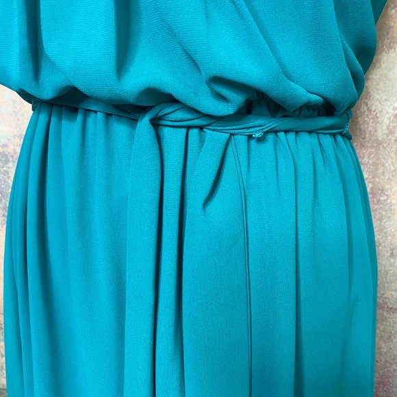 📌BCX Jade Green Maxi Dress with beautiful back - Picture 5 of 14